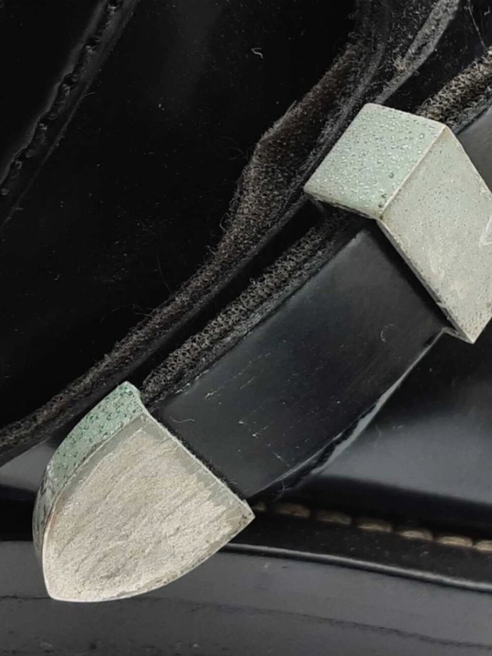 Balenciaga Ceinture Black Leather Ankle Boots Size 39.5 - Picture 7 of 11